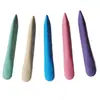 Goma de borrar perforada para estudiantes de primaria, sin polvo, agarre de postura correcta, color macarrón, set de regalo de premio, goma de borrar