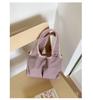 2025 Novo Estilo Bolsa Estilo Preguiçoso Feminina Bolsa Tote de Nylon Roupas de Trabalho Versátil Simples Bolsa Transversal de Ombro/Axila Bolsas