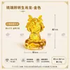 Ornamento Rotativo dos Doze Signos do Zodíaco de Cristal Atrai Riqueza e Sorte Decoração de Mesa de Escritório Presente para Ano do Zodíaco Presente Criativo