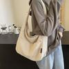 Macarrão macarrão macio casual de grande capacidade Bolsa Feminina 2024 Art Mori College Students Class Shoulder Bag Nylon Cloth Tote Bag