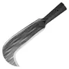 Cuchillo de Leñador para Exteriores para Uso Doméstico, Adecuado para Cortar Madera y Árboles, Herramienta Agrícola de Acero al Manganeso, Engrosado y Forjado, Afilado