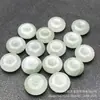 Colgante de Hebilla de Paz Verde Natural de Tianshan de Xinjiang con Cuerda, Jade DIY, Productos de Jade al por Mayor en Stock