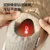 Pantuflas de Algodón para Mujer Invierno 2025 Nuevas para Interior Hogar Cálidas Antibacterianas Zapatos de Algodón Cómodos para el Hogar Hombres Otoño e Invierno
