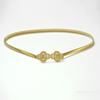 Moda Nueva Cadena de Cintura Metálica de Resorte para Mujer Combinable Hebilla Fu China Cinturón de Cadena Elástico Venta al por Mayor