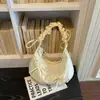 Bolso de Hombro Plegado con Lazo Estilo Ballet 2026 para Mujer, Bolso de Axila Dulce y Femenino Nube, Diseño de Nicho