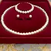 Conjunto de Colares Grateful Design com Pérolas Artificiais para Mulheres, Conjunto de Três Peças, Presente de Dia das Mães, Colar de Clavícula Único com Estilo Elegante
