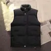 Colete de Algodão Liso de Inverno Masculino Tamanho Grande Quente Engrossado Colete Roupa Externa Gola Alta Jaqueta Colete Gilet Roupa Masculina