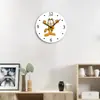 Garfield Pânico Personalidade Criativa Europeia Moderno Simples Quarto Sala de Jantar Relógio de Quartzo Relógio de Parede Ponto