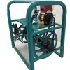 Carrete Enrollador de Manguera de Alta Presión Agrícola, Soporte Retráctil para Manguera, Estante de Almacenamiento para Aspersora Eléctrica con Manivela Anti-Enredos