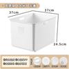 Caja de Almacenamiento de Snacks Personalizada para Sala de Estar del Hogar, Caja de Almacenamiento de Juguetes para Niños, Caja de Almacenamiento de Plástico con Tapa, Caja Organizadora de Ropa