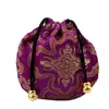07Jn Bolsa de Brocado Bolsa de Estilo Antiguo para Cuentas de Oración Budista Bolsa para Pulsera, Bolsa Cultural, Bolsa de Embalaje, Bolsa Pequeña de Brocado, Bolsita