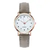 Nuevo Reloj Digital Luminoso Sencillo para Estudiantes Hombres y Mujeres, Reloj Casual de Cuero Escarchado Pequeño Fresco, Reloj de Cuarzo para Mujeres