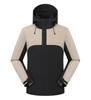Chaqueta de Forro Polar de Tres en Uno Estilo Nuevo para Hombre, Bloques de Color, Desmontable, Cálida, Cortavientos e Impermeable para Exteriores, Personalizable