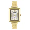 2024 Nuevo artículo de moda de alta venta en comercio electrónico transfronterizo Pulsera de oro versátil para mujer Pulsera de reloj de moda personalizada