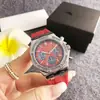Reloj al por mayor Clásico Retro de Negocios de Cuarzo Tres Ojos y Seis Manecillas con Calendario Reloj de Moda y Versátil para Hombre