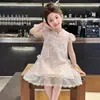 Qipao de Niña Verano 2026 Nuevo Elegante Moda Infantil Estilo Nacional Vestido de Hada Vestido de Verano para Niña Moderno