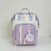 Mochila Escolar Estudantil Novo Estilo, Grande Capacidade, Bolsa de Maternidade Multifuncional, Mochila de Viagem Fashion, Mochila Portátil