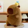 Novo Brinquedo de Pelúcia Capibala de 8 Polegadas Boneca Capivara de Oito Polegadas Boneca de Pegar Menina Presente para Crianças