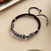 [Dinero de los Cinco Emperadores] Pulsera de Cuerda Roja Tejida a Mano para Niña Pareja Amuleto de la Buena Suerte Pixiu Nueva Joyería China al por Mayor
