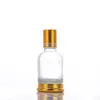 Botella Transparente de Vidrio para Aceite Esencial, Botella Atomizadora para Mascarilla Facial, Botella Recargable de 30 ml para Cosméticos y Productos para el Cuidado de la Piel, Botella Atomizadora para Líquido de Base