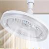 Lámpara de Ventilador de Rosca E27 para el Hogar Ahorro de Energía Lámpara de Ventilador Integrada Control Remoto Inteligente Luz Tricolor Lámpara de Ventilador Universal Venta al por Mayor