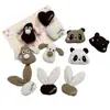 Waffle Cone Conejo Panda Rojo Corazón Perro Líder Accesorios Bolsa Colgante Ropa DIY Accesorios Funda de Teléfono Móvil Material