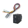 Adecuado para el nuevo interruptor de doble botón de Honda, interruptor doble para luz antiniebla, luz diurna, grabadora, modificación de fuente de alimentación de radar