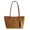 Bolso de Mano Tipo Tote Grande de Lujo Ligero Retro para Mujer Nuevo de Moda Versátil Estampado de Leopardo Bolso Bandolera tipo Cubo Bolso Casual para el Trabajo