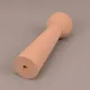 Gancho de Parede para Casacos e Chapéus de Madeira Maciça Gancho de Pendurar Gancho Atrás da Porta Gancho Criativo para Casacos Cabideiro Gancho Único de Parede Gancho Cilíndrico