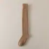Calcetines de Cachemir para Mujer en Otoño e Invierno, Calcetines Altos Cálidos y Resistentes al Frío, Medias Gruesas Forradas de Lana Polar, Calcetines Versátiles para Mujer