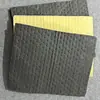 Algodão Absorvente de Óleo Cinza Amarelo Industrial Spot do Fabricante, Algodão Absorvente de Água e Óleo, Resistente a Ácidos e Alcalis, Resistente ao Desgaste Universal e Espessado