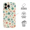 Funda de teléfono floral fresca estilo bosque para iPhone 18pro funda protectora de alta súper delgada todo incluido para Apple 14 funda dura