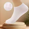 Promoção Relâmpago Meias Baixas Pretas e Cinzas Baratas para Homens e Mulheres, Meias Descartáveis, Atacado do Fabricante, Embaladas Individualmente, Meias Grátis