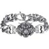 Europa y Estados Unidos moda retro pulsera creativa para hombre dominante cabeza de tigre nueva este año pulsera de personalidad pulsera al por mayor