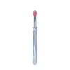 Nuevo cepillo de labios de silicona suave para trémolo con tapa, cepillo para labiales, brillo de labios, bálsamo labial portátil, cepillo para halo de labios, herramienta de maquillaje
