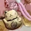 Llavero Colgante de Princesa Dorado de Dibujos Animados Colgante de Celebridad de Internet Rica Accesorios para Mochila de Estudiante Regalo En Stock Venta al Por Mayor