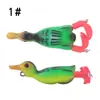 Hélice flutuante água giratória pato isca 8,9 cm 11g superfície da água trator isca isca macia isca biônica