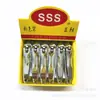 Venta Directa de Fábrica Marca Sansheng 0751s Cortaúñas Oblicuo de Acero Inoxidable Cortaúñas Herramientas de Manicura Boca Afilada