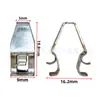 Passat Sagitar Beetle Scirocco Quebra-sol Espelho de Maquiagem Presilha de Metal Aço Fixa 6R086763