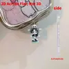 Adornos Colgantes Decorativos, Tapón Antipolvo para Teléfono Móvil, Tipo-C 2D Acrílico con Forma de Gato Lindo Pieza Plana de Interfaz