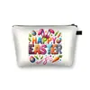 Bolsa de Maquillaje Portátil de Viaje Teum Amazon Easter para Mujer, Bolsa de Almacenamiento de Artículos de Tocador de Material de Poliéster
