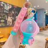 Monedero con llavero de Sanrio con dibujos animados, minibolso de almacenamiento para auriculares, regalo al por mayor