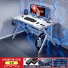 Mesa de Computador Mesa de Desktop Casa Textura de Fibra de Carbono Mesa de Jogo E-Sports Simples Mesa de Trabalho Estudo