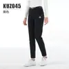 Pgm Otoño e Invierno Pantalones de Golf de Terciopelo para Mujer Pantalones Deportivos de Alta Elasticidad Suministro Directo de Fábrica