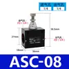 Interruptor Neumático Válvula Operada Manualmente Válvula Deslizante Manual Hv Válvula de Aceleración Asc Válvula de Escape Rápido Kla Válvula de Aceleración Kkp Válvula Unidireccional Re/Qe Ka