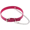 Transfronteiriça Nova Moda Estilo Cool Gola Gola Colar Corrente Personalizada Colar Punk Corrente de Colar Gola de Couro