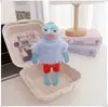 Colgantes de peces geniales, peces flácidos, peces que yacen planos de los residentes de Fondo de Bikini, accesorios para llaveros, chales de Navidad