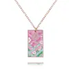 Collar Ghost Blade de anime carbón Zhilang you beans collar del equipo Seven Kill cos metal llavero colgante