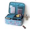 Bolsa de cosméticos para viagem ao ar livre Bolsa de cosméticos portátil de grande capacidade Bolsa de cosméticos feminina Coreia do Sul Bolsa de armazenamento de cosméticos à prova d'água