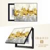 Pintura Decorativa de Lujo Ligero para Caja de Medidor Eléctrico para Cubrir la Caja, Estilo Moderno Simple, Instalación sin Taladro para Entrada, Comedor, Pintura Colgante para Cubierta de Caja Multimedia